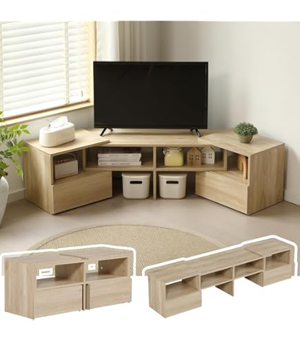 【新品】L字伸縮TV台 幅95-169cm 大容量収納 楽天市場】伸縮TVボード 引き出し収納 幅95〜169cm(テレビ台